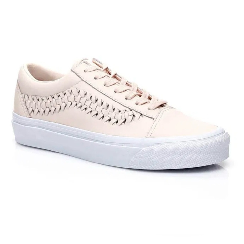 VANS Unisex Old Skool Weave DX Leather Sneakers NWOB